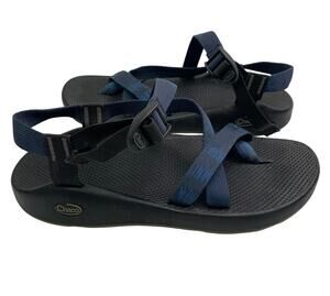 Chaco | Shoes | Chaco Mens Z2 Sandals Blue Black Hiking Toe  display picture 2